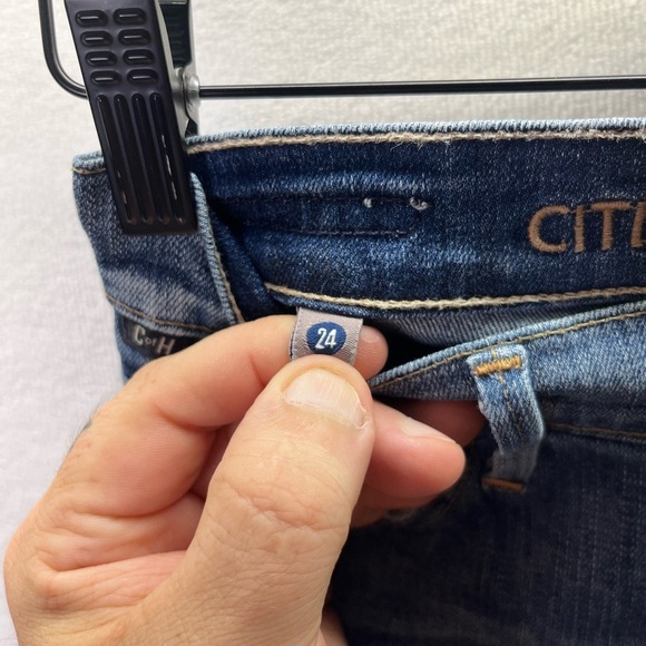 Citizens Of Humanity Ava Low Rise Straight Leg Jeans Womens 24 waist Blue 2315 - Picture 3 of 12